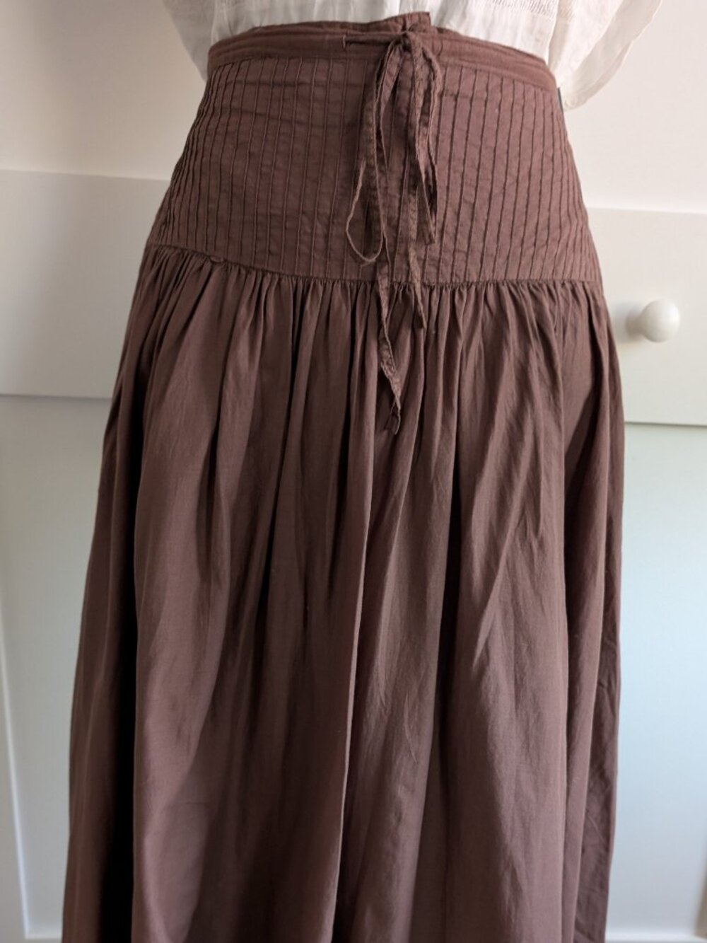 A.N.A Brown 100% Cotton skirt